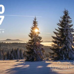 kalendar nastenny 2027 - foto zasněžené šumavské krajiny